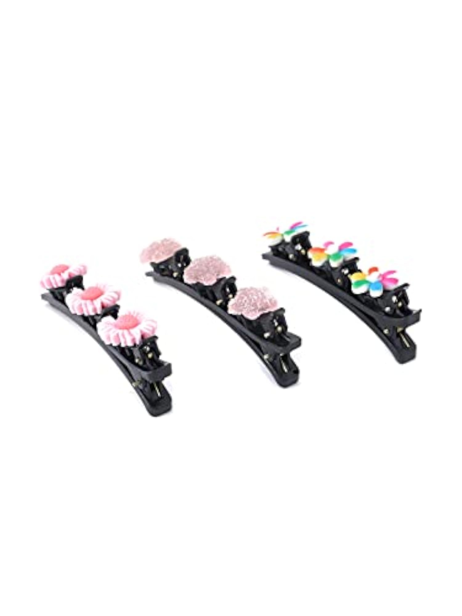 Girls' Hair Clip Set, Cute Alligator Clips for Kids